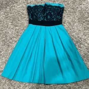 Small teal dress